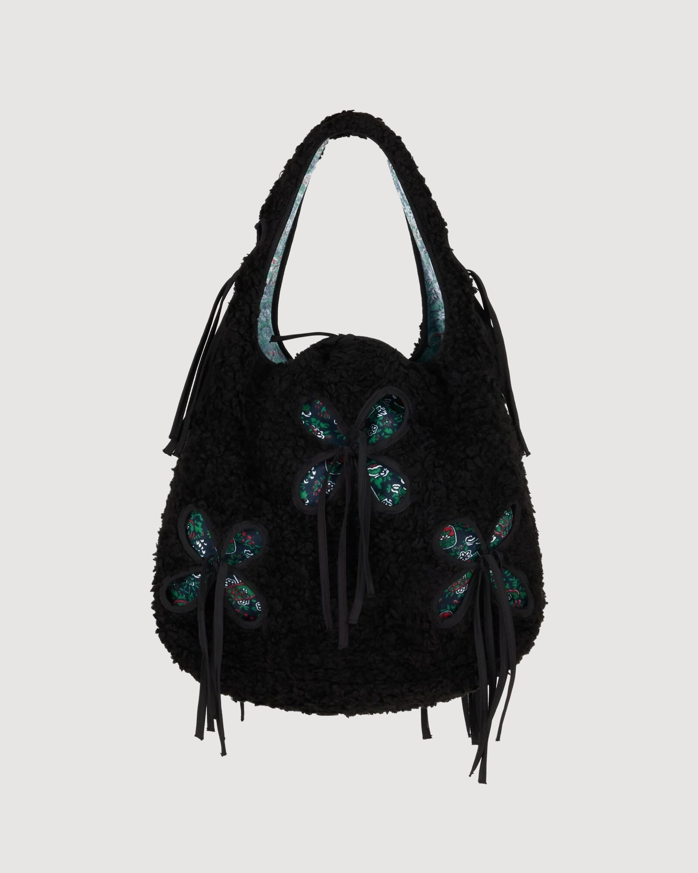 Petal fur tote bag